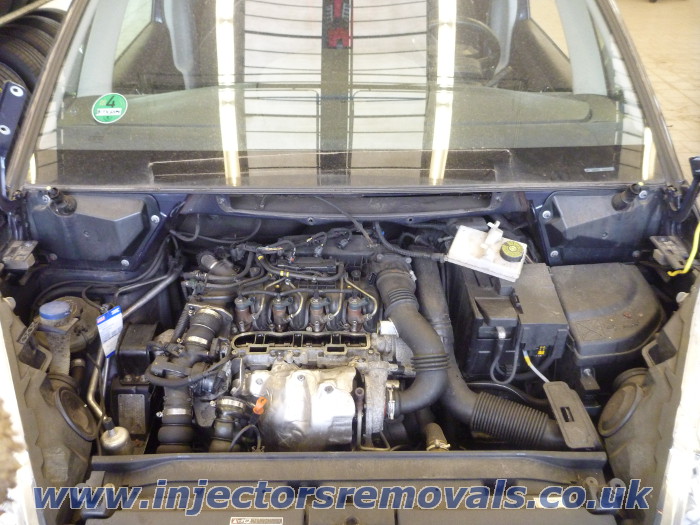 Injector removal from Citroen C4 Picasso with
                2.0 HDi 16V engines