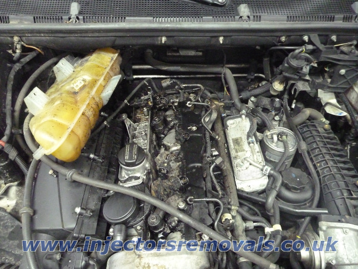Injector removal from Mercedes ML W163 with 2.7
                CDI engines